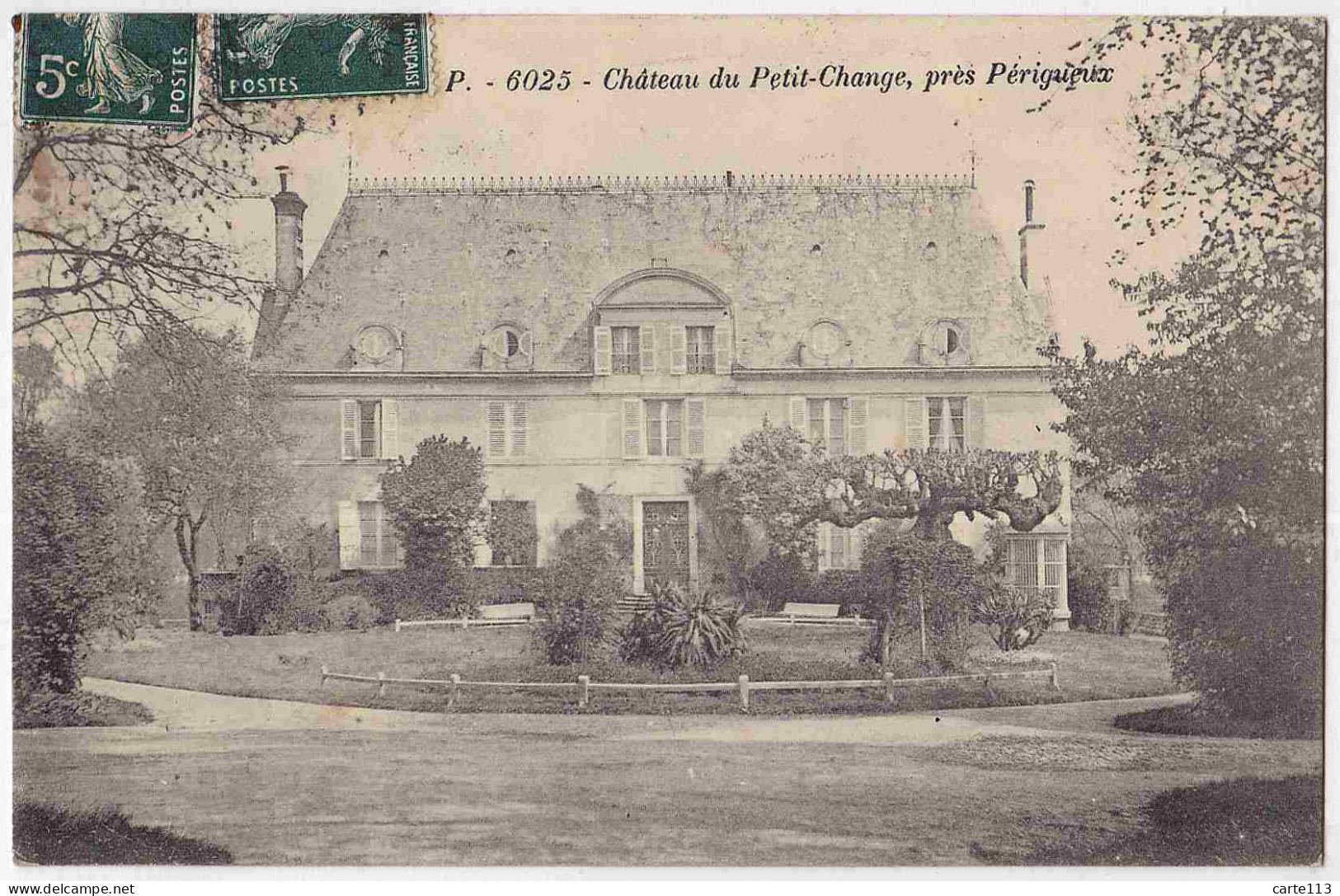 24 - B32561CPA - PERIGUEUX - Chateau Du Petit Change - Très Bon état - DORDOGNE - Périgueux