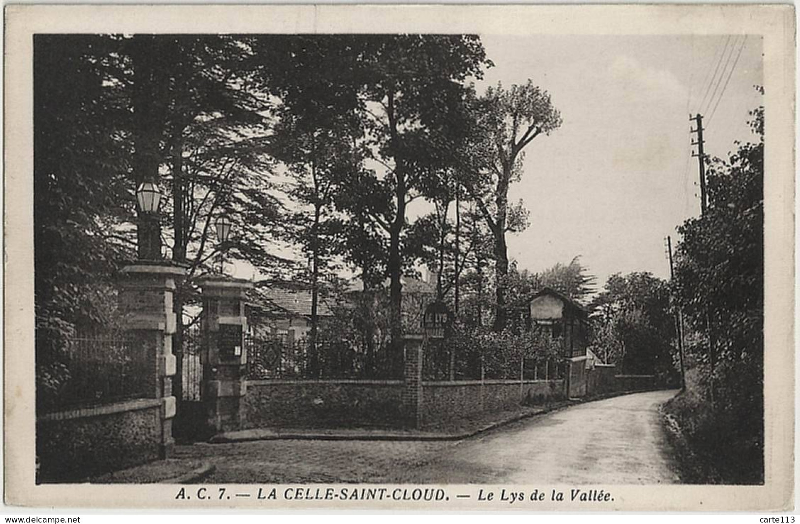 78 - B30961CPA - LA CELLE SAINT CLOUD - Le Lys De La Vallee - Très Bon état - YVELINES - La Celle Saint Cloud