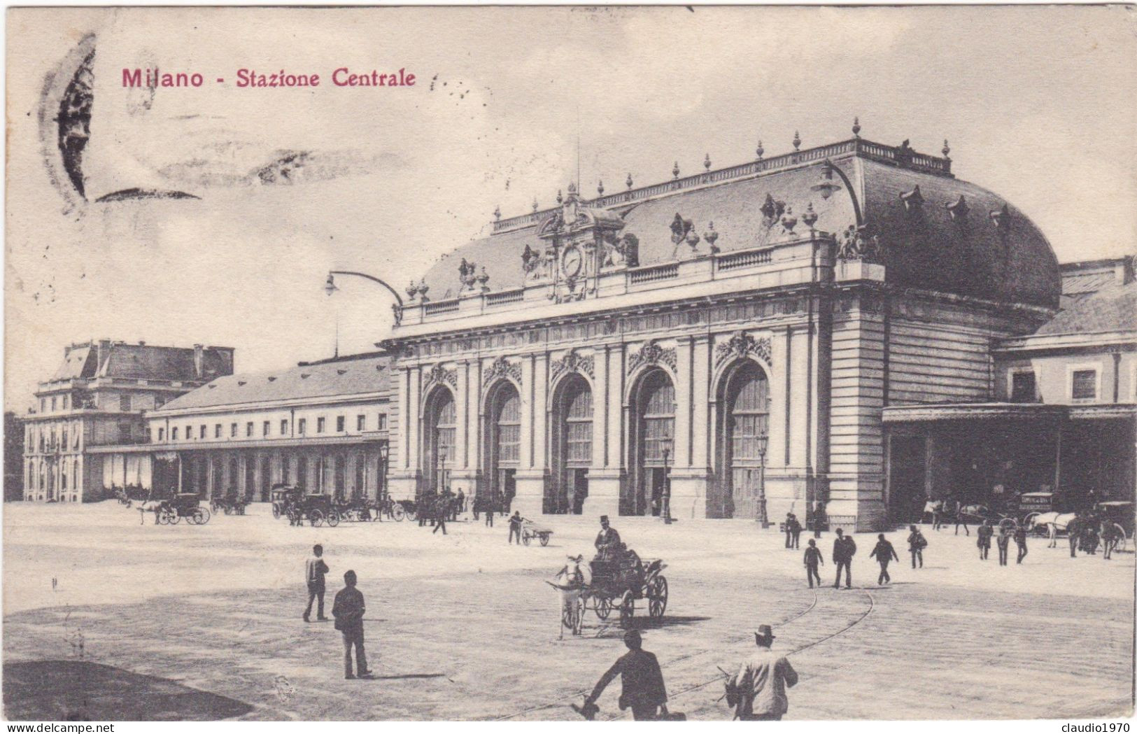 MILANO - CARTOLINA  - VIAGGIATA  1914 - Milano (Mailand)