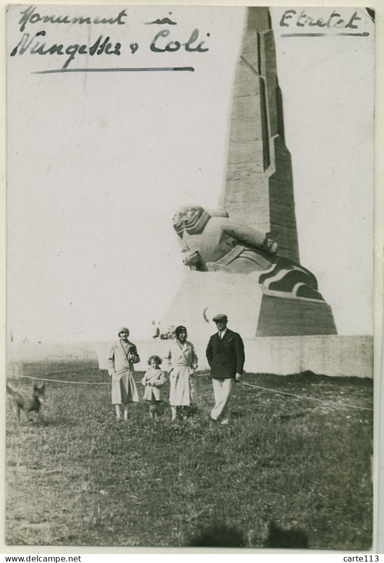 76 - T16823CPA - ETRETAT - Monument A Nungesser Et Coli - Carte  Photo - Très Bon état - SEINE-MARITIME - Etretat