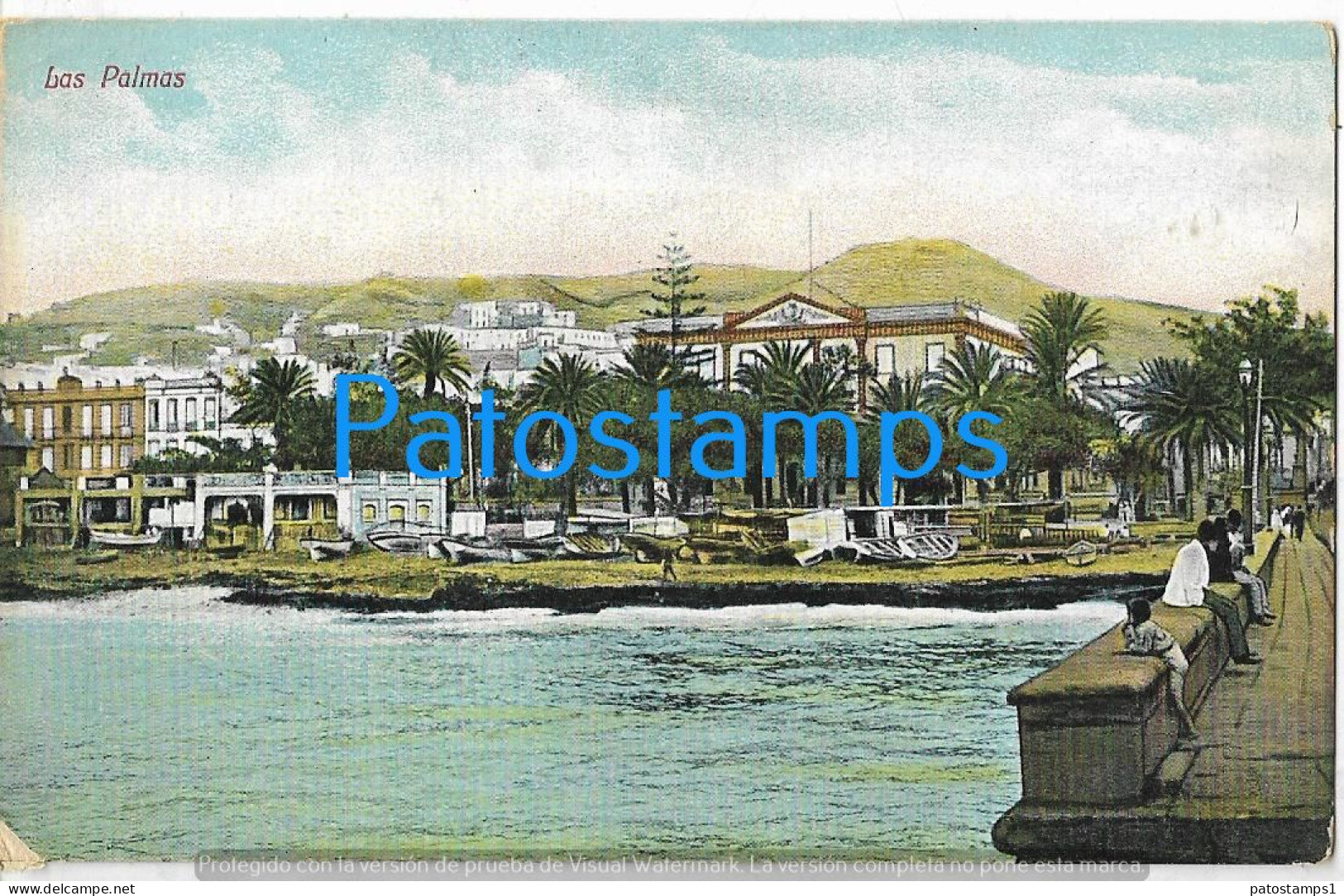 228646 SPAIN ESPAÑA LAS PALMAS DE GRAN CANARIA VISTA PARCIAL POSTAL POSTCARD - Other & Unclassified