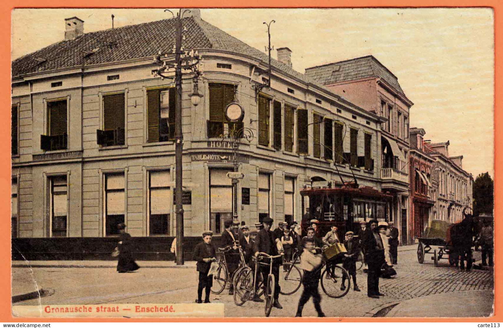 0 - B34296CPA - ENSCHEDE - NEDERLAND - Gronausche Straat - Tram - Bon état - EUROPE - Enschede