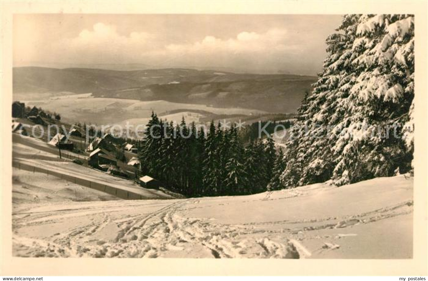 73031450 Klingenthal Vogtland Blick Vom Aschberg Klingenthal Vogtland - Klingenthal