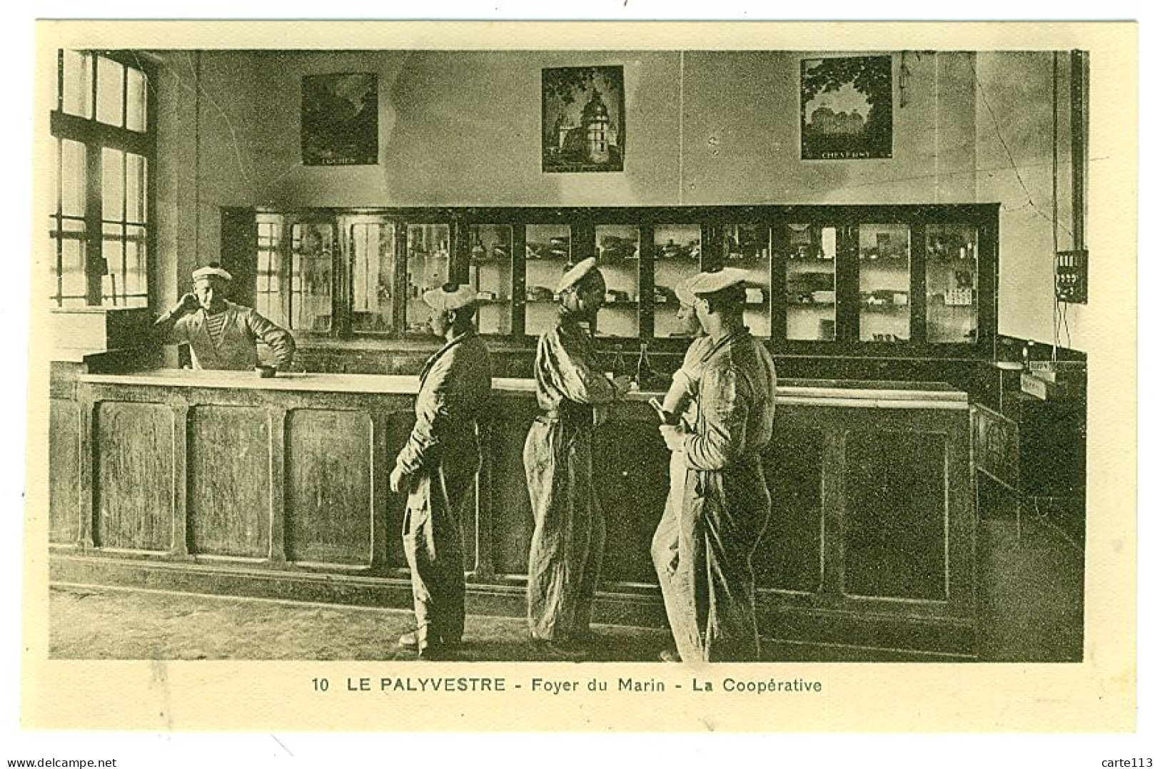 83 - T3264CPA - LE PALYVESTRE - Foyer Du Marin - La Coopérative - Parfait état - VAR - Other & Unclassified