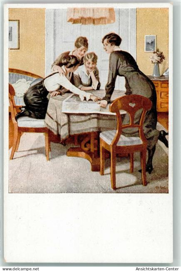 39175808 - Kriegspostkarten Nr. 6  Strategie  Frauen Im Krieg WK I - Wennerberg, B.