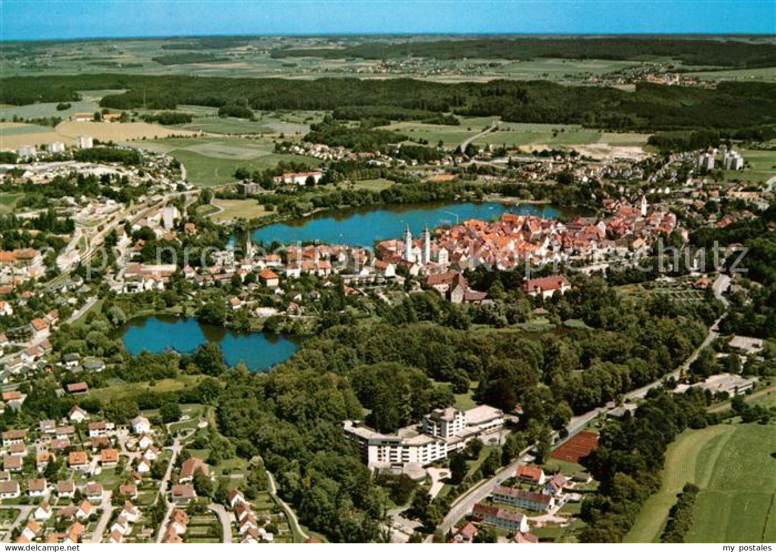 73031340 Bad Waldsee Fliegeraufnahme Bad Waldsee - Bad Waldsee