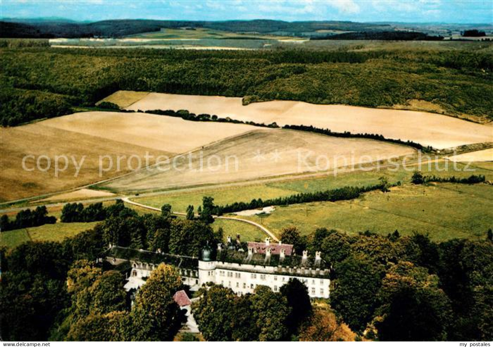 73031339 Brakel Westfalen Fliegeraufnahme Schloss Hinnenburg Brakel - Brakel