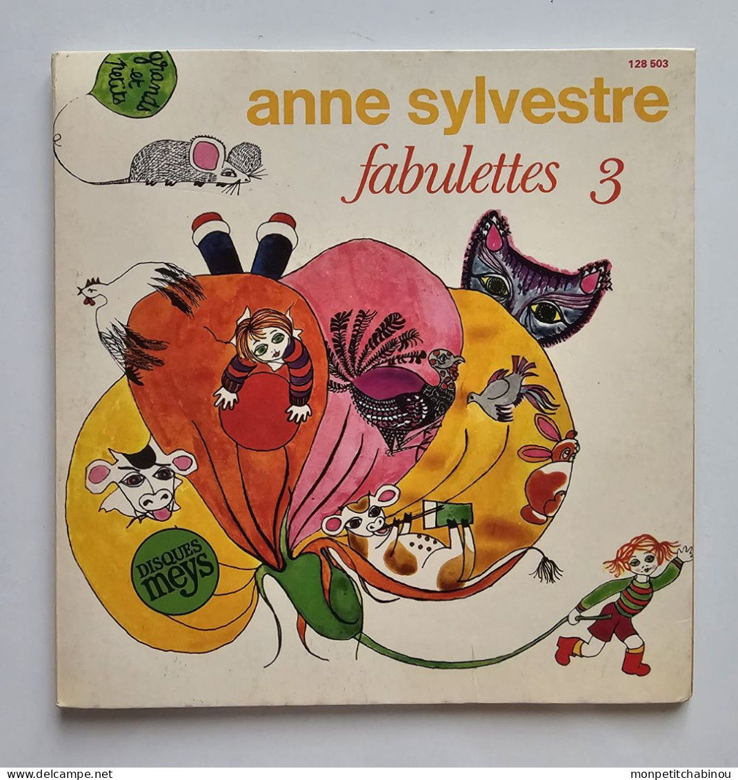 45T ANNE SYLVESTRE : Fabulettes N°3 - Kinderen