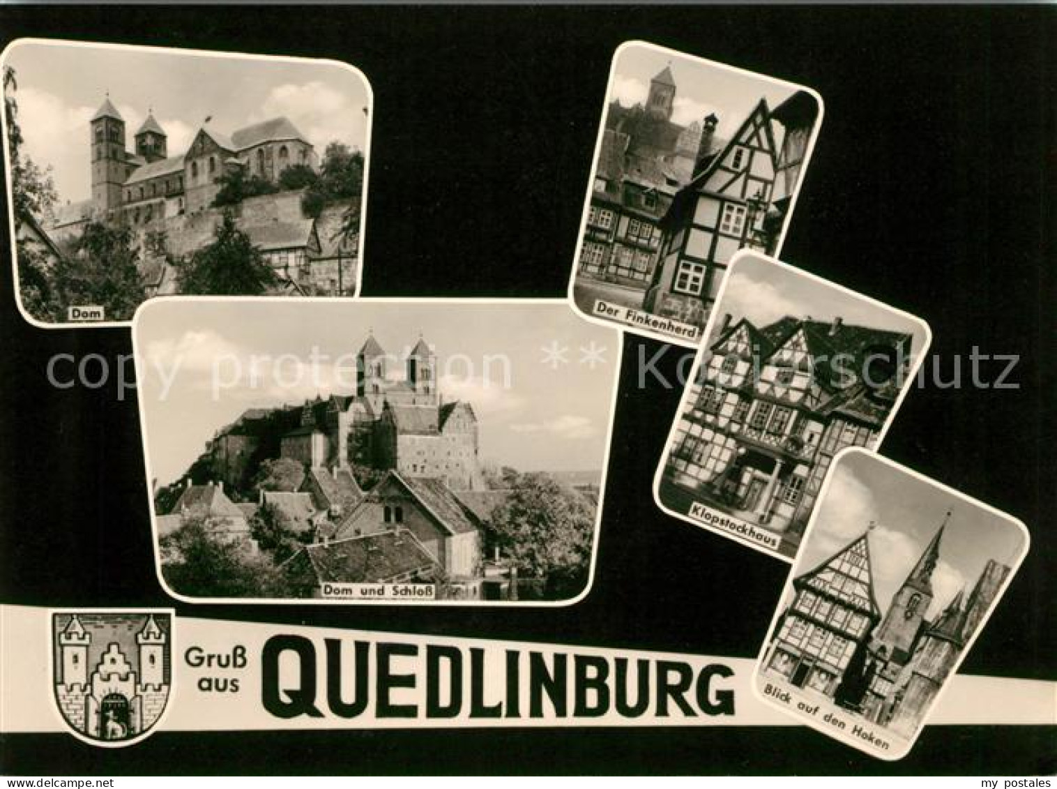73031196 Quedlinburg Dom Finkenherd Klopstockhaus Haken Quedlinburg - Andere & Zonder Classificatie