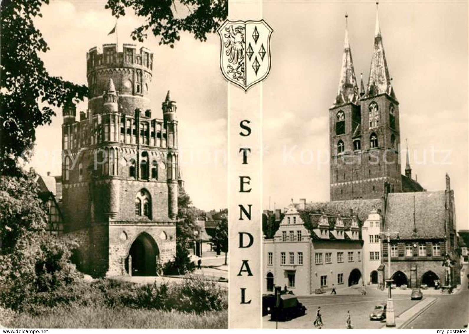 73031171 Stendal Unglinger Tor Marienkirche Stendal - Stendal