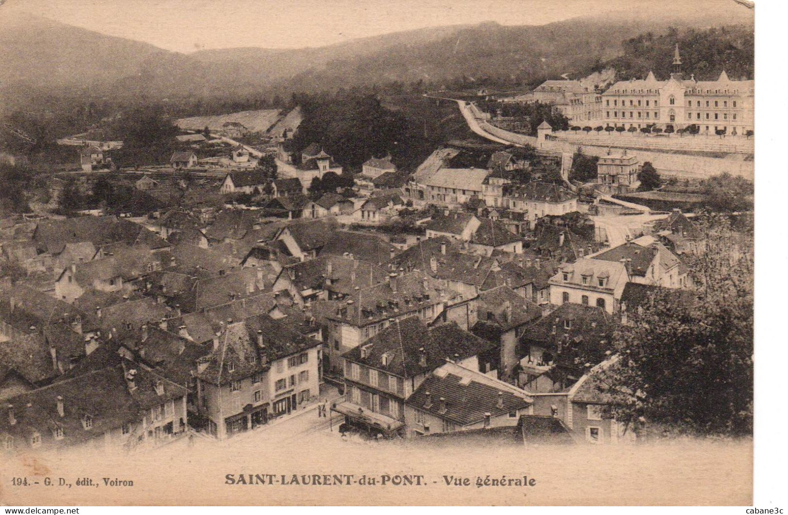 SAINT-LAURENT-DU-PONT - Vue Générale - Saint-Laurent-du-Pont