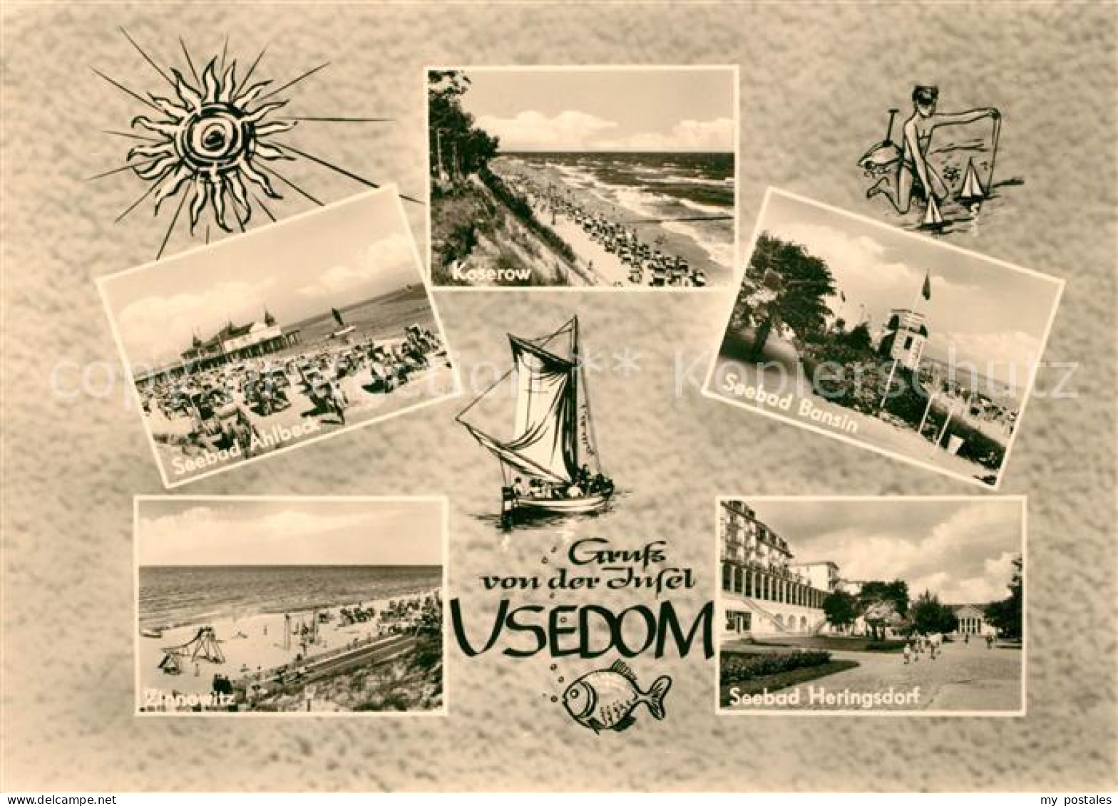 73031148 Usedom Seebad Ahlbeck Koserow Heringsdorf Bansin Usedom - Usedom