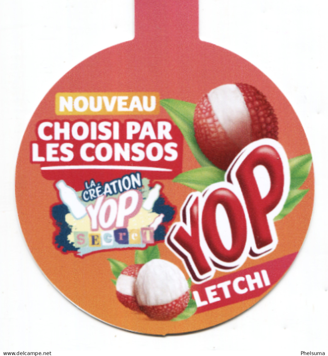 RARE - Ile De LA REUNION - Nouveau : Balise De Produit /  YOPLAIT - YOP Letchi - Affiches