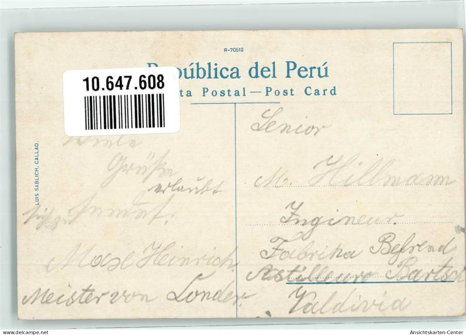 10647608 - Callao - Peru