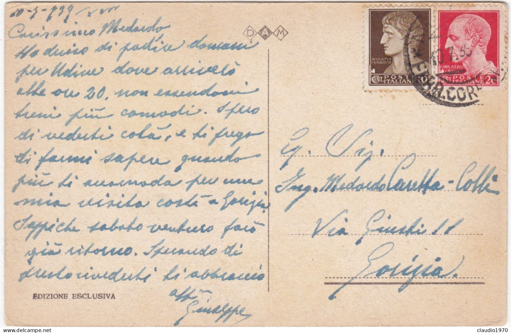 MILANO - CARTOLINA  -  VIAGGIATA  PER GORIZIA  - 1939 - Milano (Mailand)