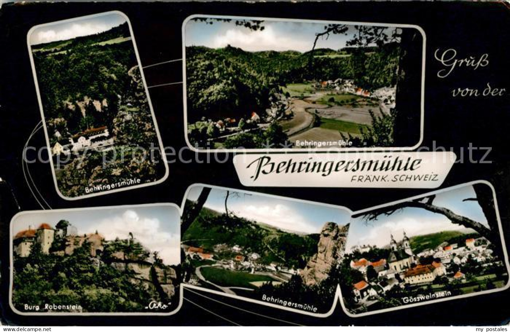 73031093 Behringersmuehle Burg Rabenstein Goessweinstein Behringersmuehle - Autres & Non Classés