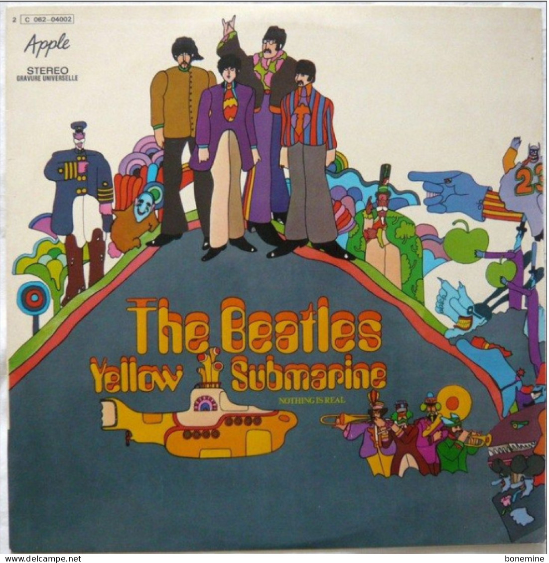 BEATLES Yellow Submarine Apple 2C06204002 BIEM 1969 - Otros - Canción Inglesa