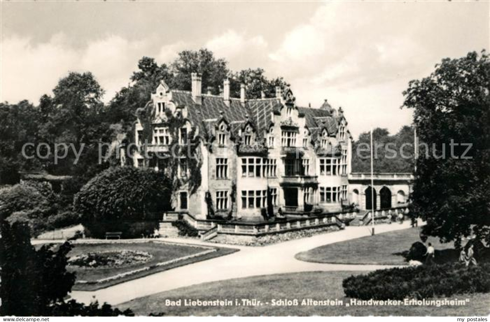 73030765 Liebenstein Bad Schloss Altenstein Handwerker Erholungsheim Liebenstein - Bad Liebenstein