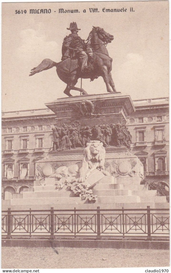 MILANO - CARTOLINA  -  VIAGGIATA  PER REGGIO E  - 1912 - Milano (Milan)