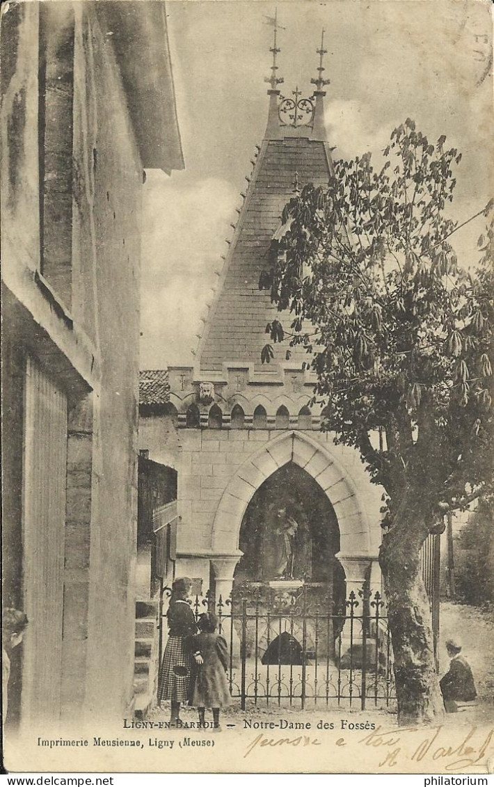 55  LIGNY En BARROIS   Notre Dame Des Fossés - Ligny En Barrois