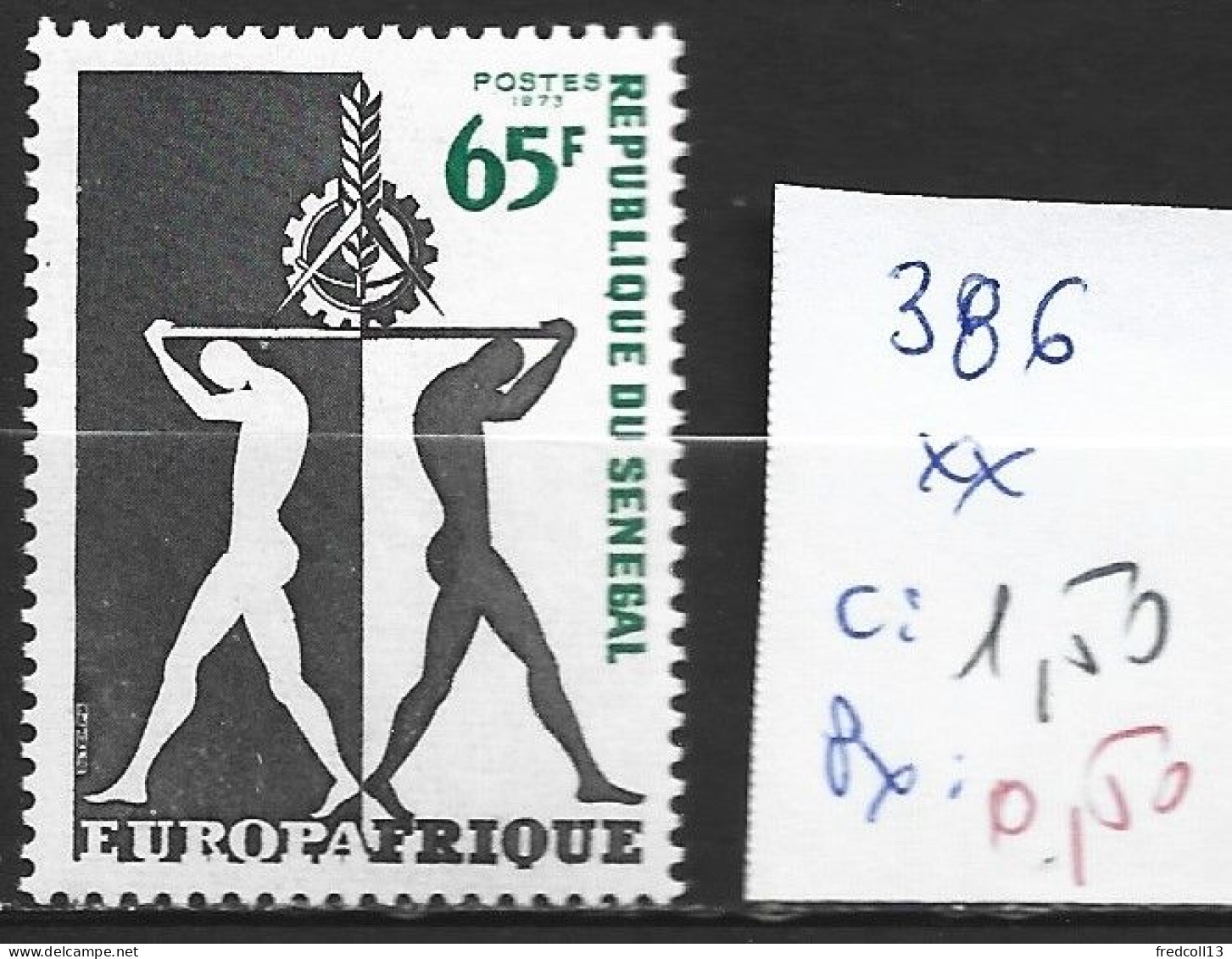 SENEGAL 386 ** Côte 1.50 € - Senegal (1960-...)