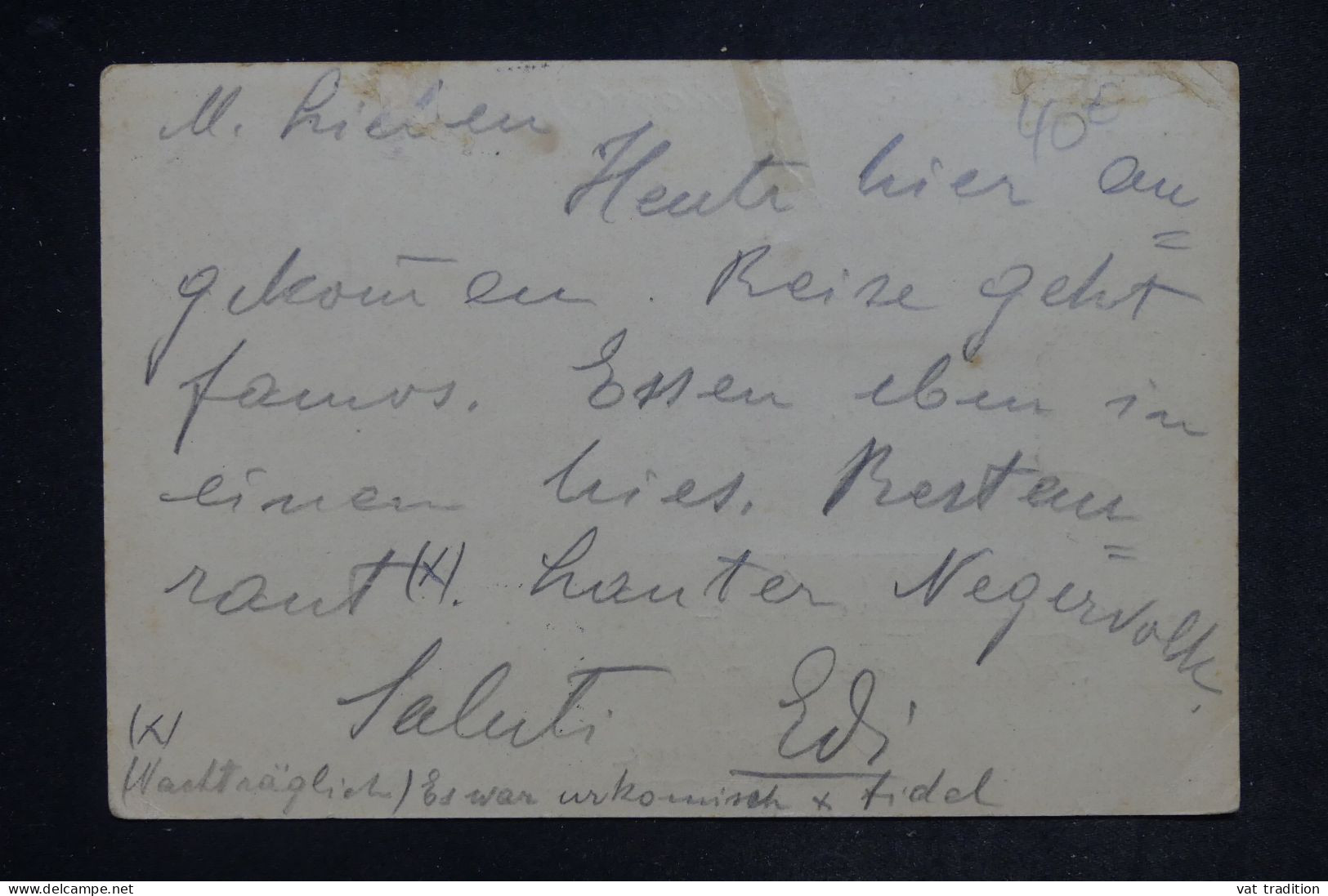 CAP VERT - Entier Postal + Compléments De St Vicente Pour La Suisse En 1901  - L 152435 - Islas De Cabo Verde