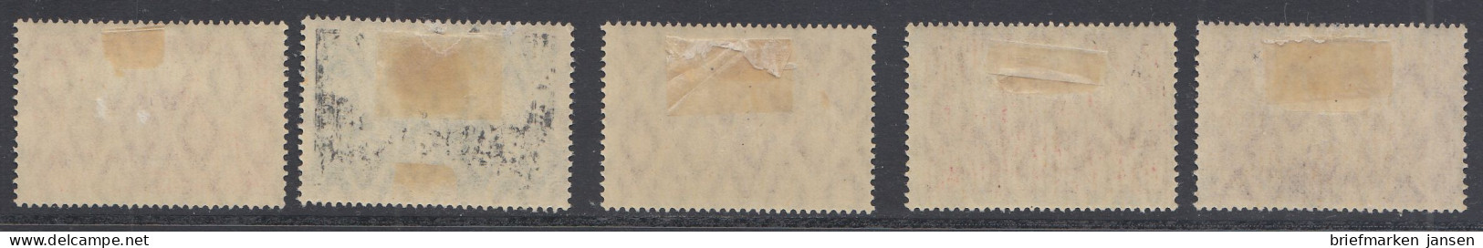 D,Dt.Reich Mi.Nr. A113-115, U.a. Reichspostamt Berlin  - Unused Stamps