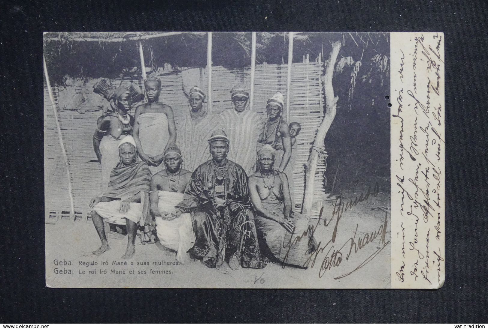 GUINÉE PORTUGAISE - Carte Postale De Geba Pour Las Palmas En 1908   - L 152436 - Portugiesisch-Guinea