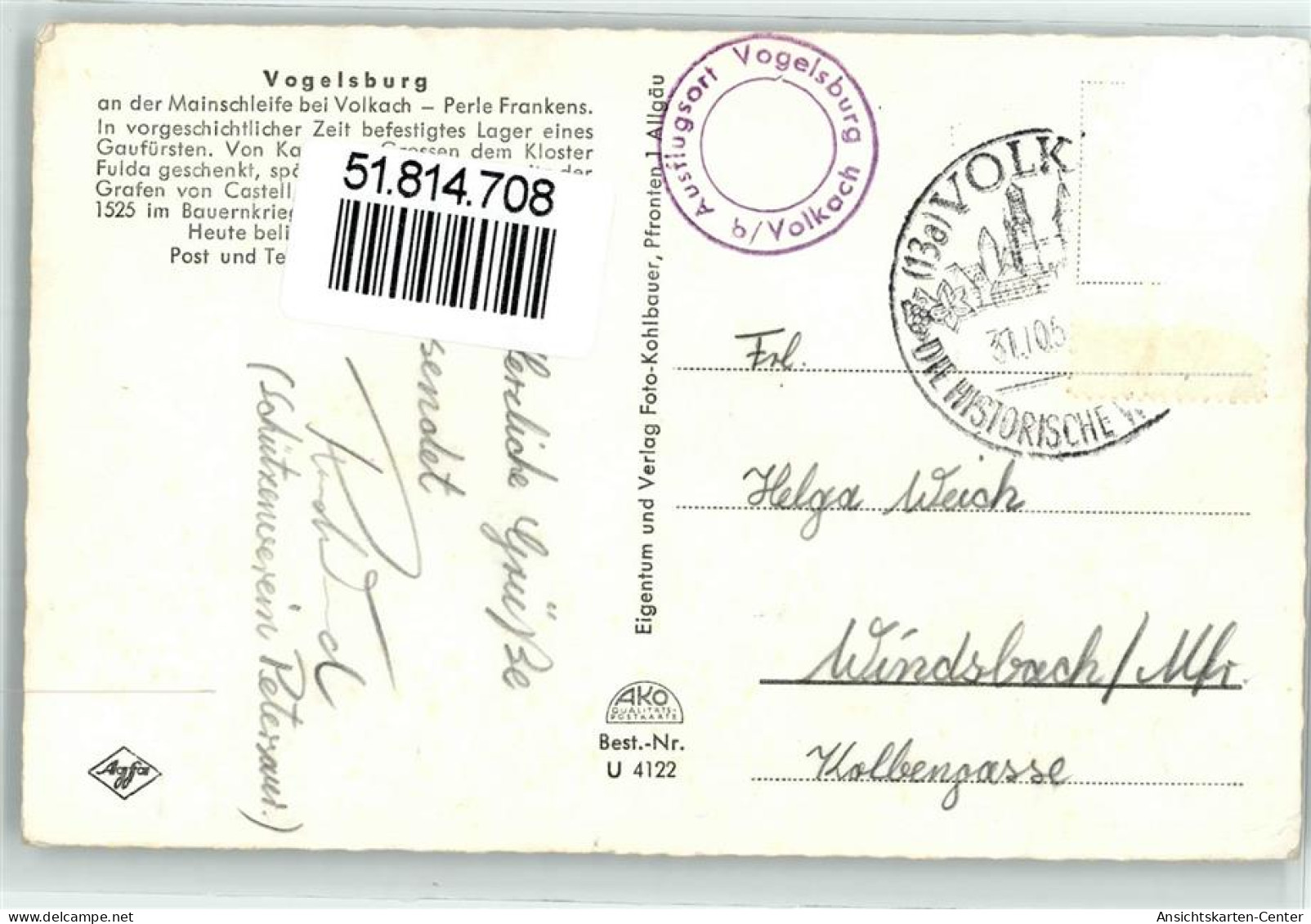 51814708 - Vogelsburg - Autres & Non Classés