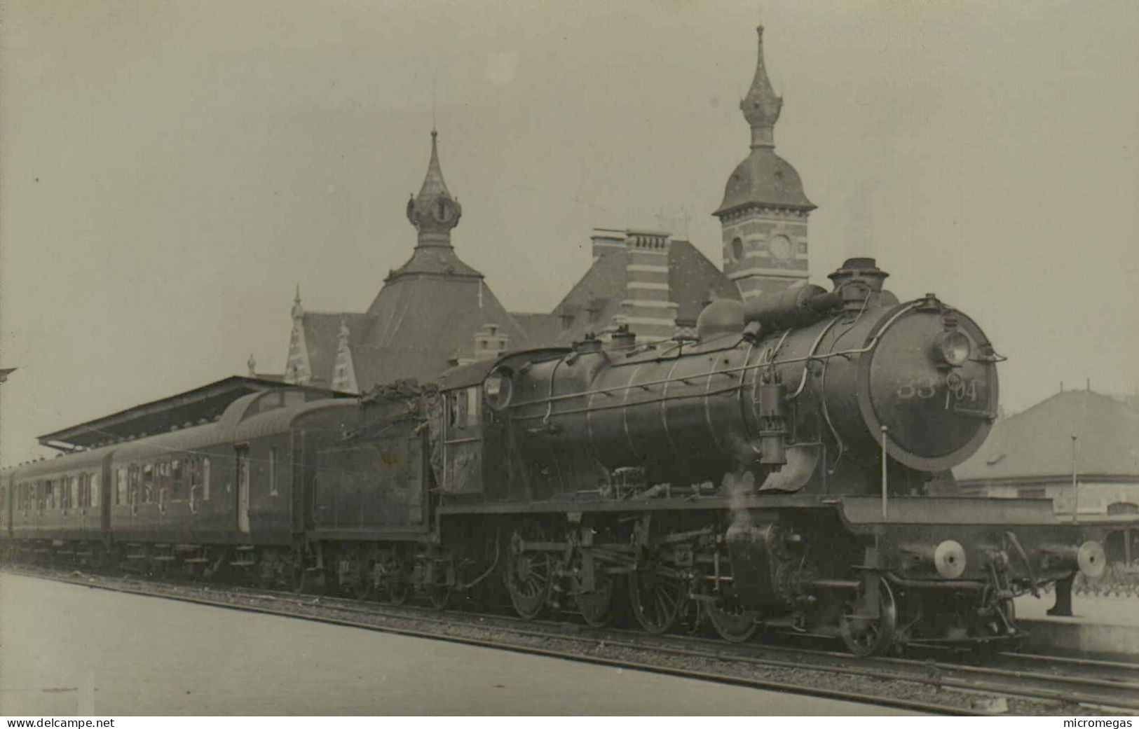 Locomotive 3304 - Cliché Jacques H. Renaud - Trains