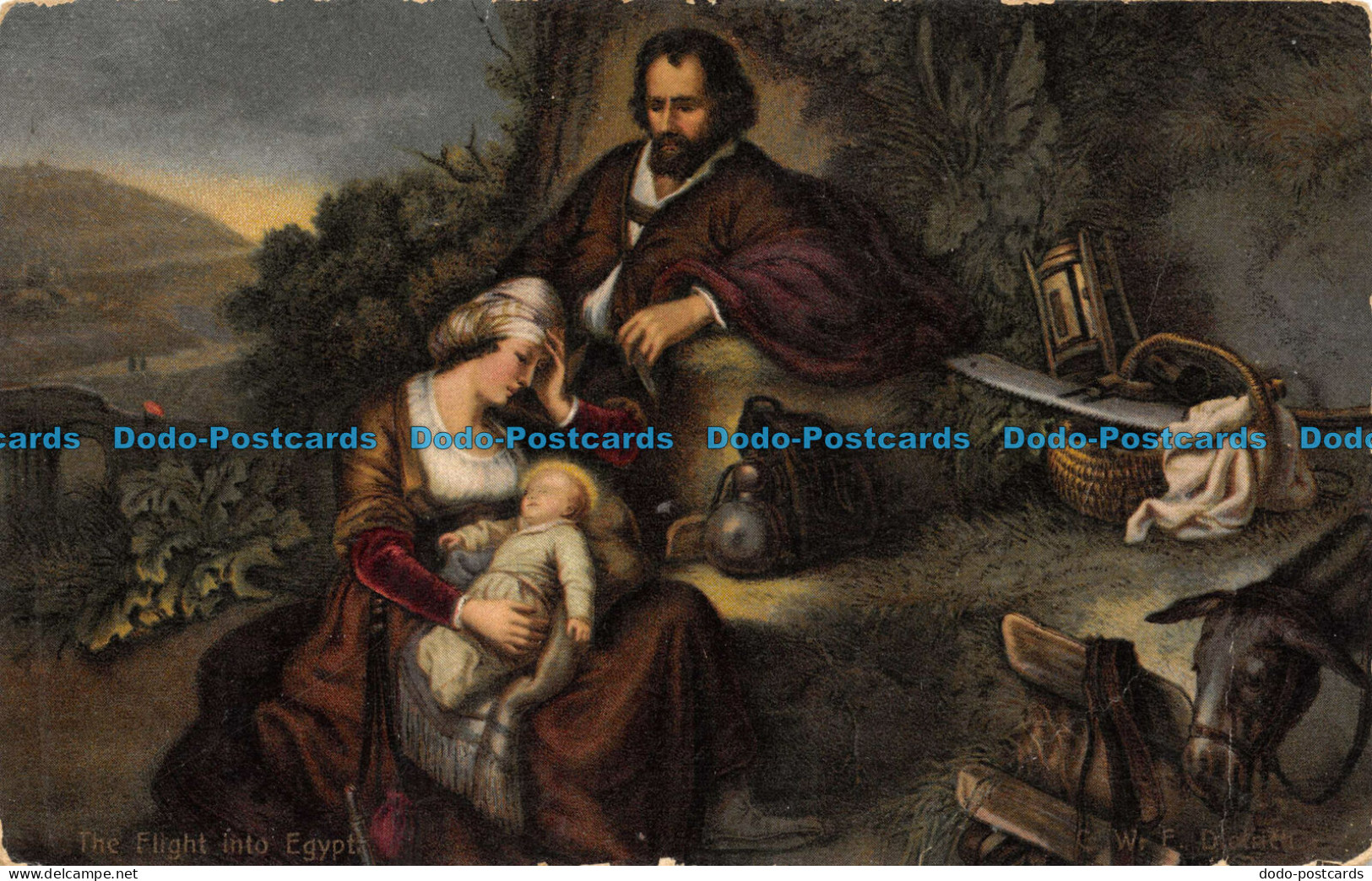 R075029 The Flight Into Egypt. The London View. Old Master Series - Other & Unclassified