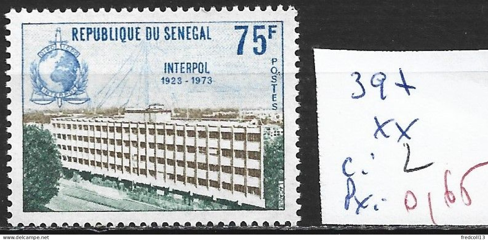 SENEGAL 397 ** Côte 2 € - Senegal (1960-...)