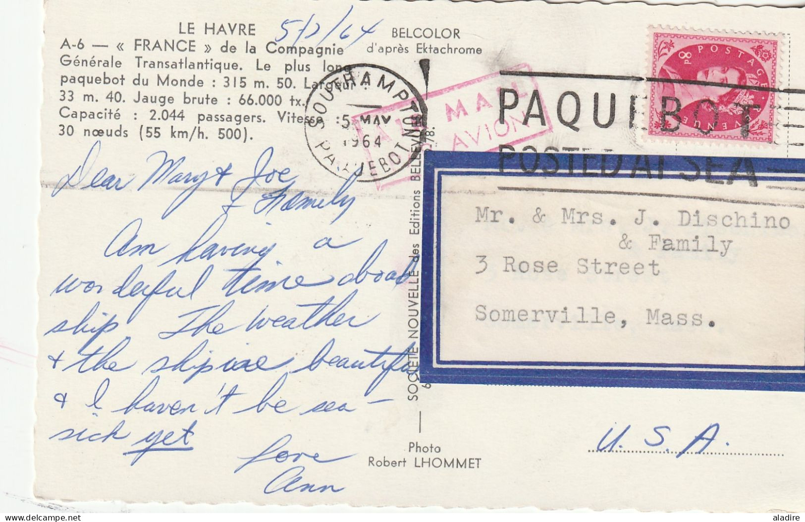 1904 /1964 - a collection of 14 PAQUEBOT postcards and covers - 28 scans (back and front)