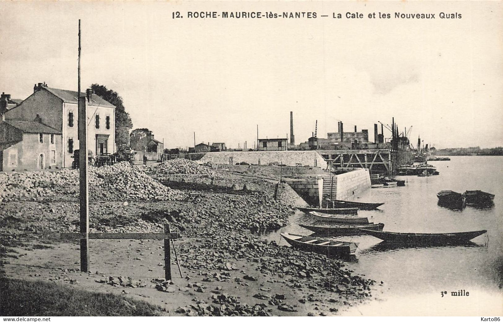 Roche Maurice Lès Nantes * La Cale Et Les Nouveaux Quais - Nantes