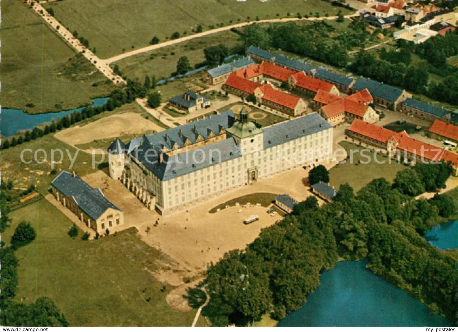 73030474 Schleswig Schlei Fliegeraufnahme Schloss Gottorp Bargen - Other & Unclassified