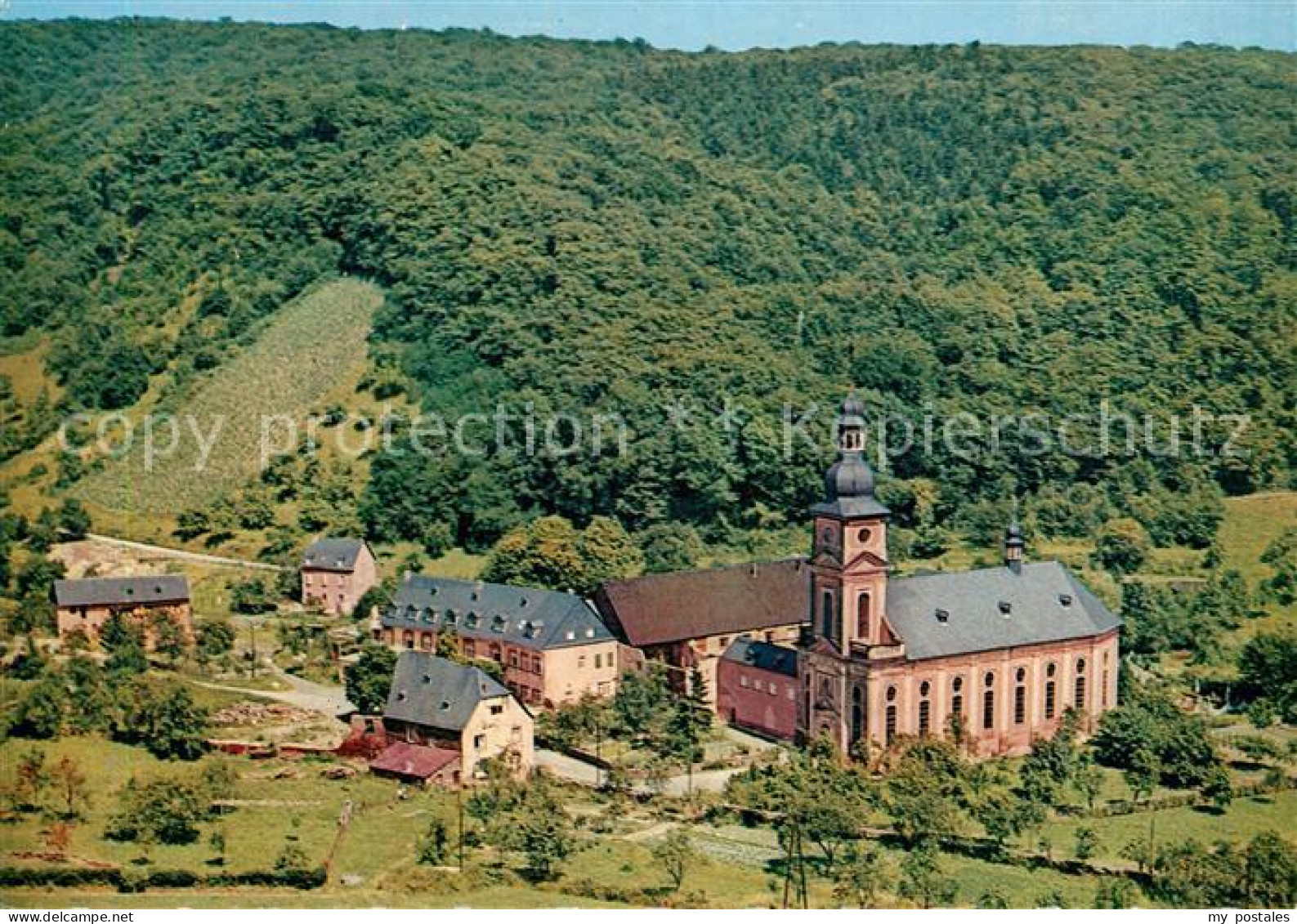 73030470 Springiersbach Fliegeraufnahme Kloster Springiersbach - Other & Unclassified