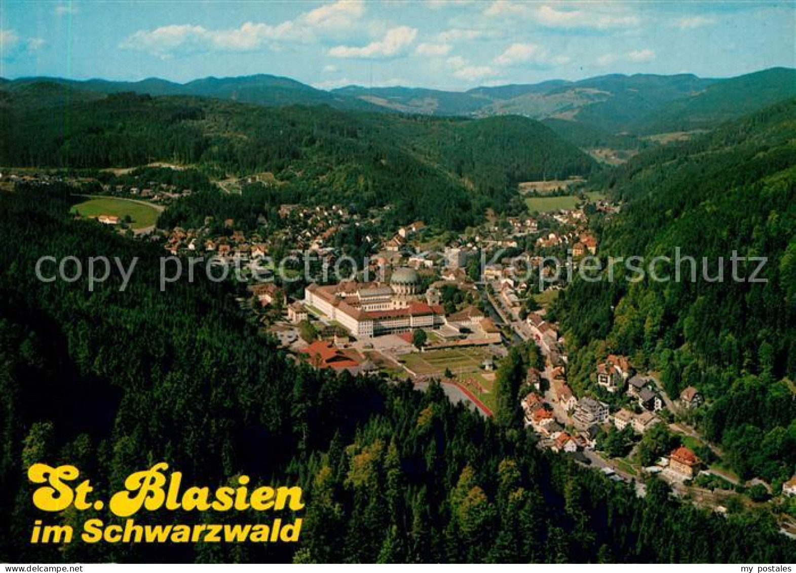 73030464 Blasien St Fliegeraufnahme Ballenberg - St. Blasien