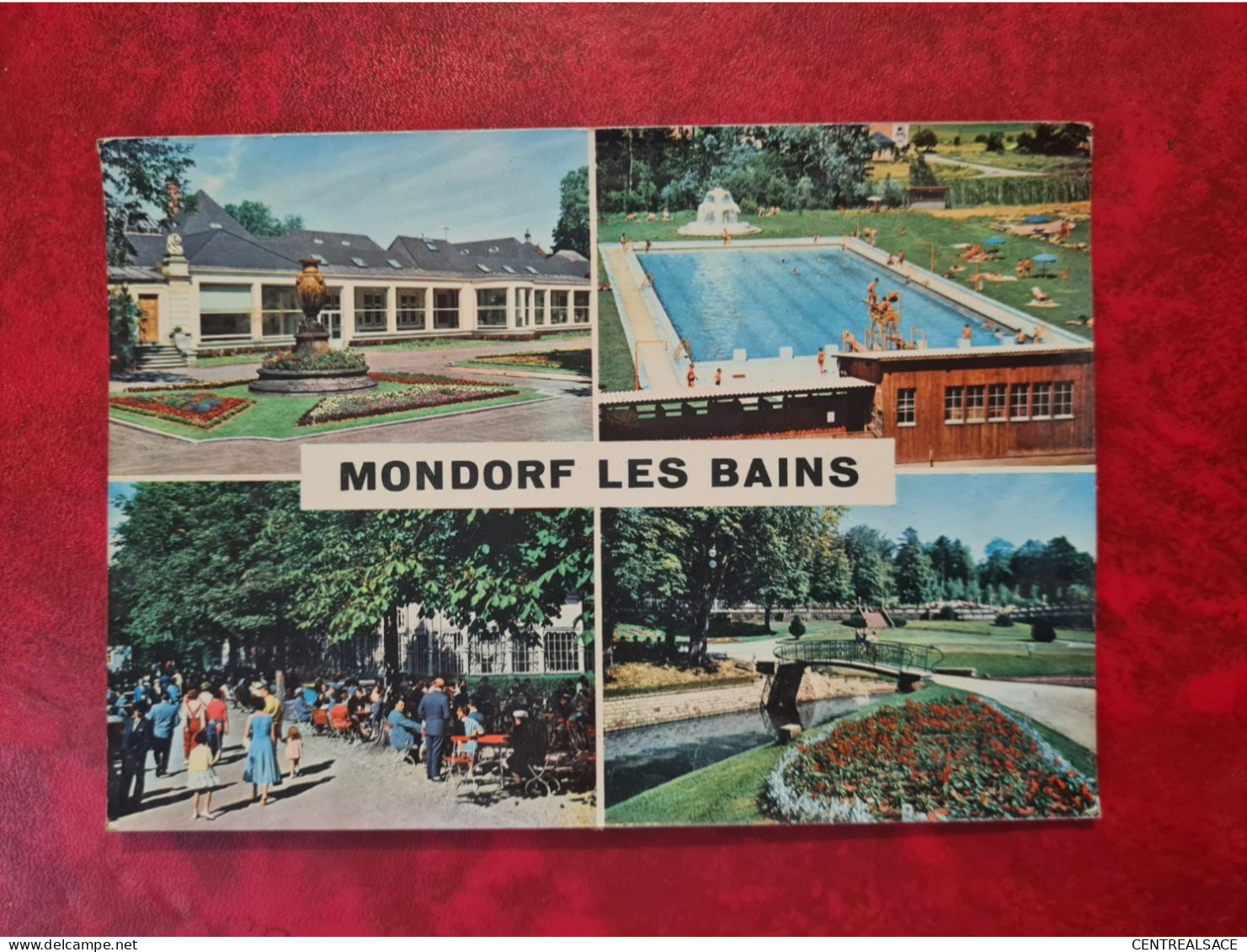Carte MONDORF LES BAINS MULTIVUES - Bad Mondorf
