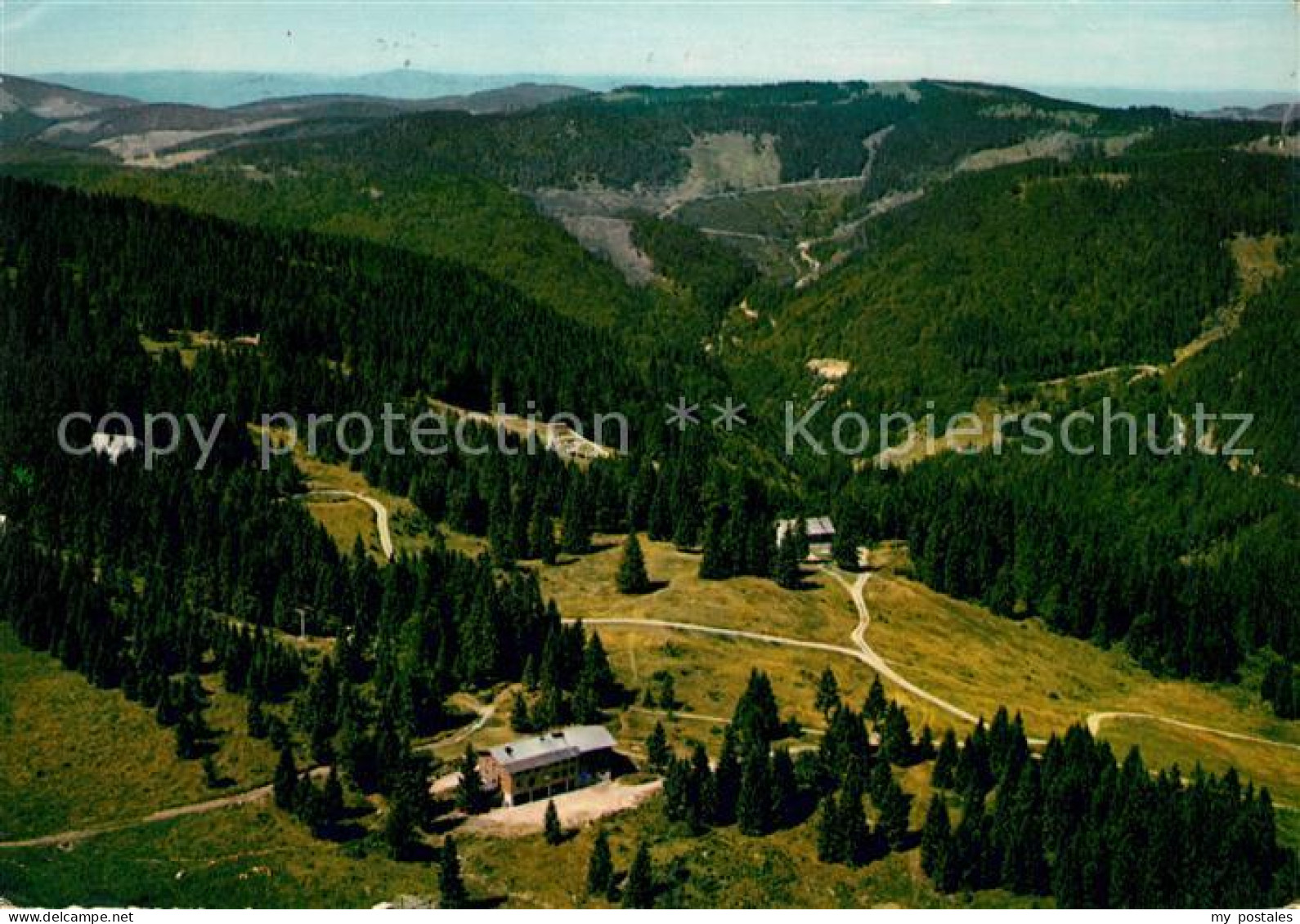 73030425 Feldberg Schwarzwald Emmendinger Huette Mit Grafenmatt Und Stuebenwasen - Feldberg