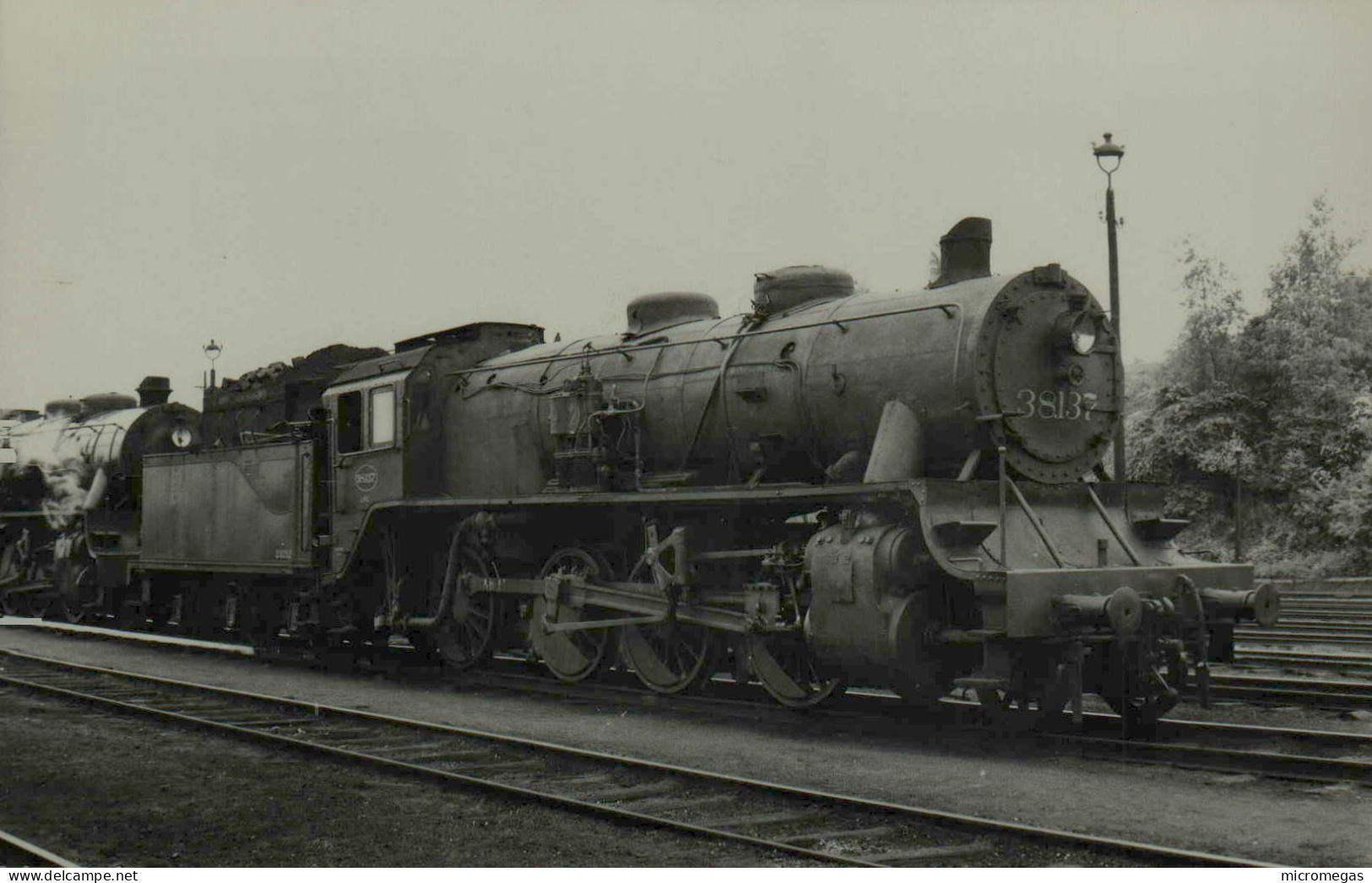 Locomotive 38-137 - Cliché J. Renaud - Eisenbahnen