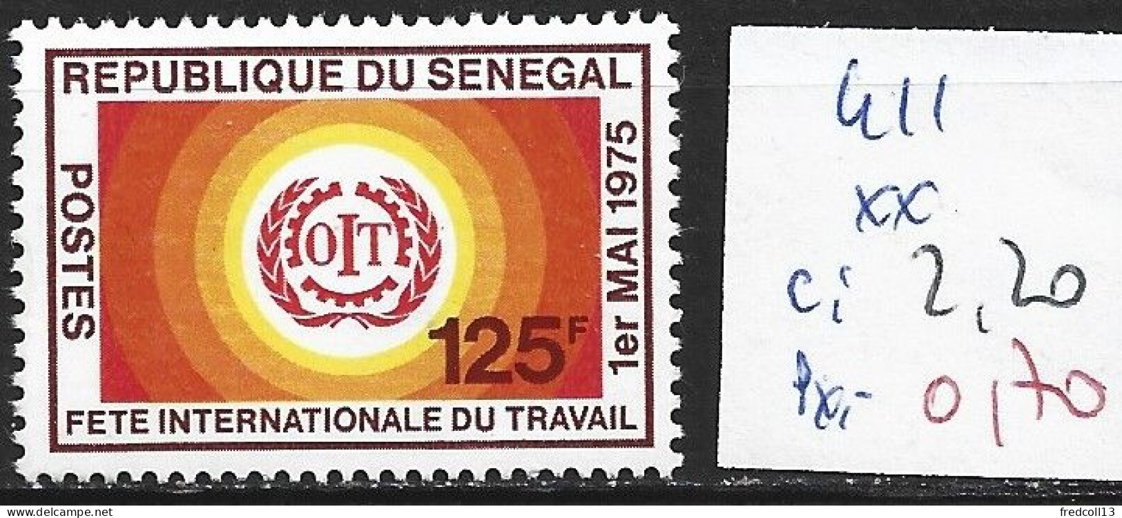 SENEGAL 411 ** Côte 2.20 € - Sénégal (1960-...)