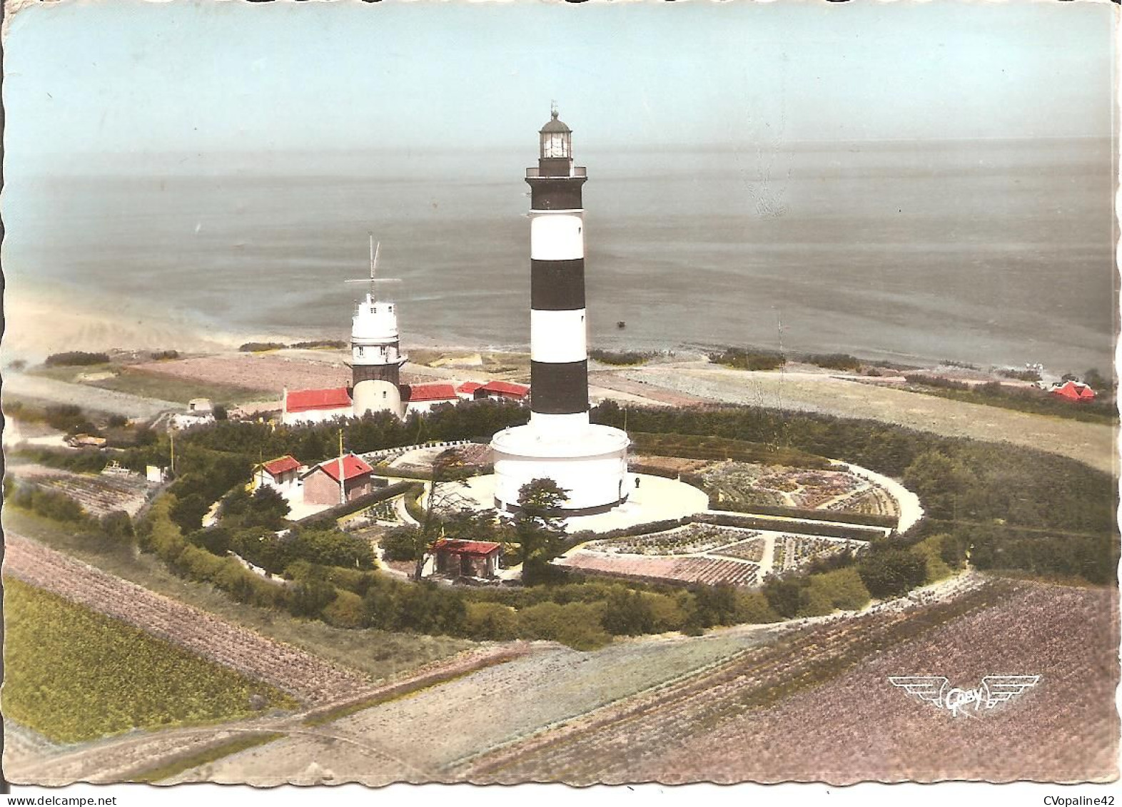 ILE D'OLERON (17) Le Phare De Chassiron En 1960 (LA FRANCE VUE DU CIEL)  CPSM GF - Ile D'Oléron