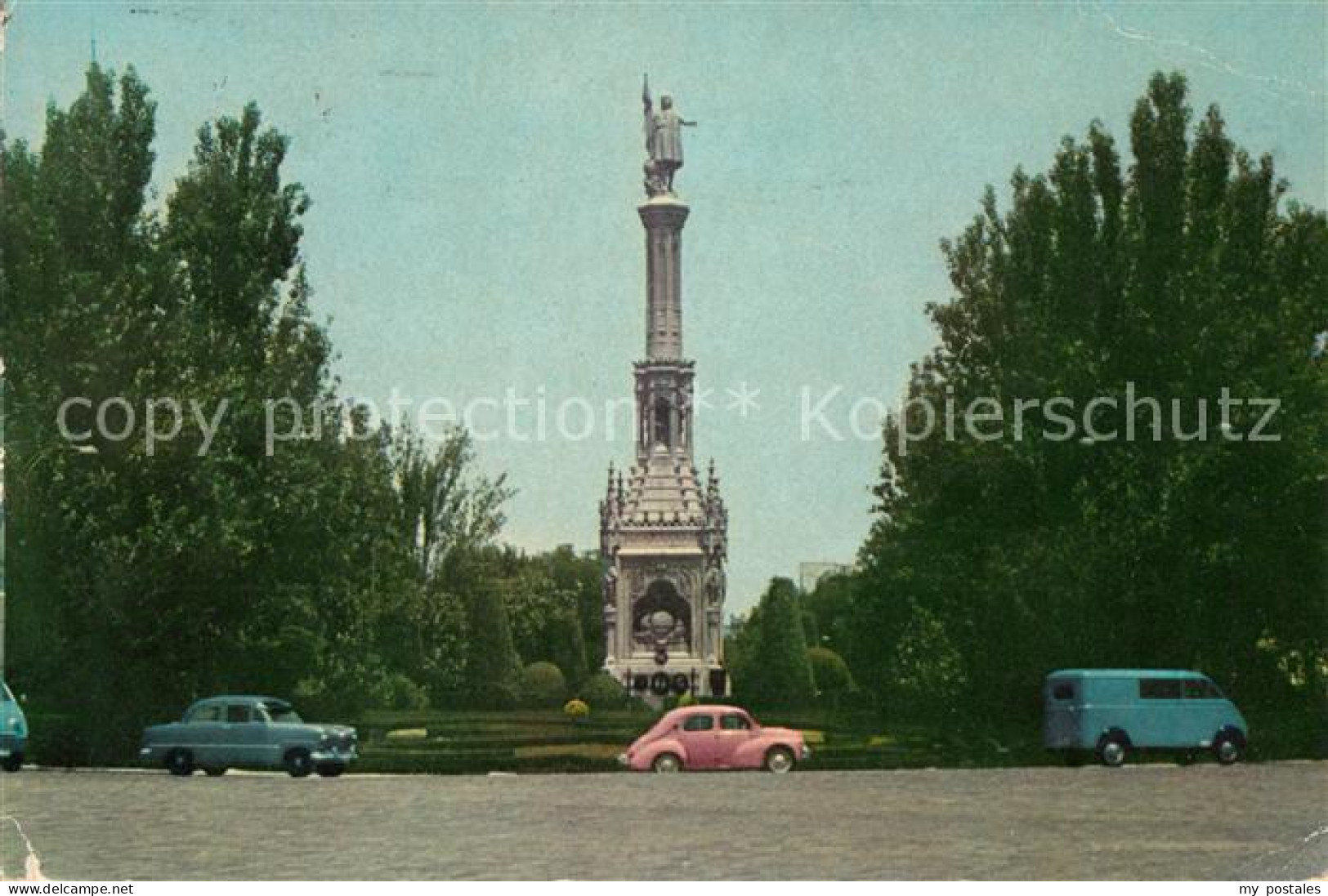 73030390 Madrid Spain Monumento A Colon Madrid Spain - Other & Unclassified