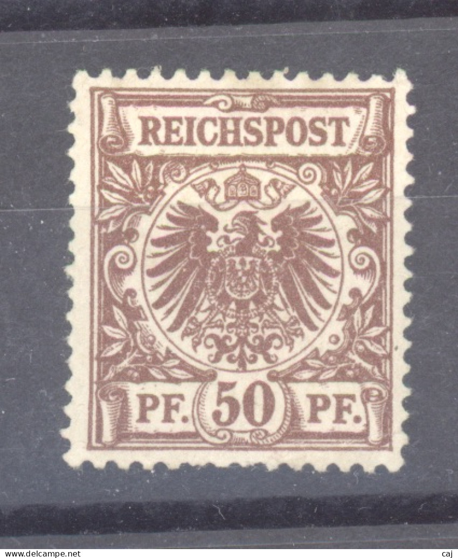 Allemagne  -  Reich  :  Mi  50  * - Unused Stamps