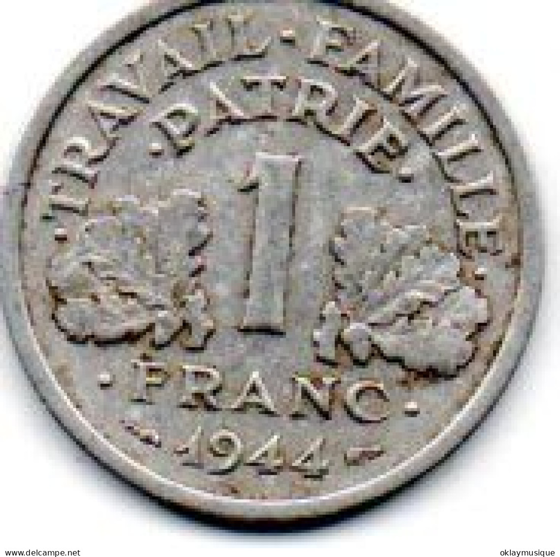 1 Franc Bazor 1944 - 1 Franc