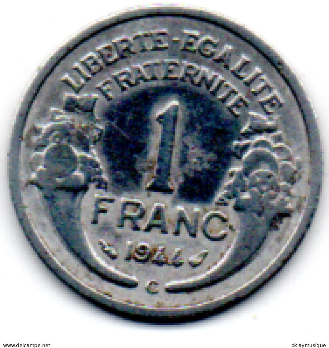 1 Franc Morlon 1944c - 1 Franc