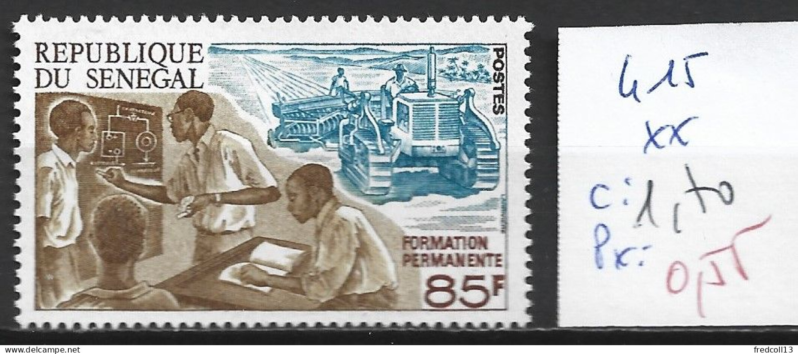 SENEGAL 415 ** Côte 1.70 € - Sénégal (1960-...)