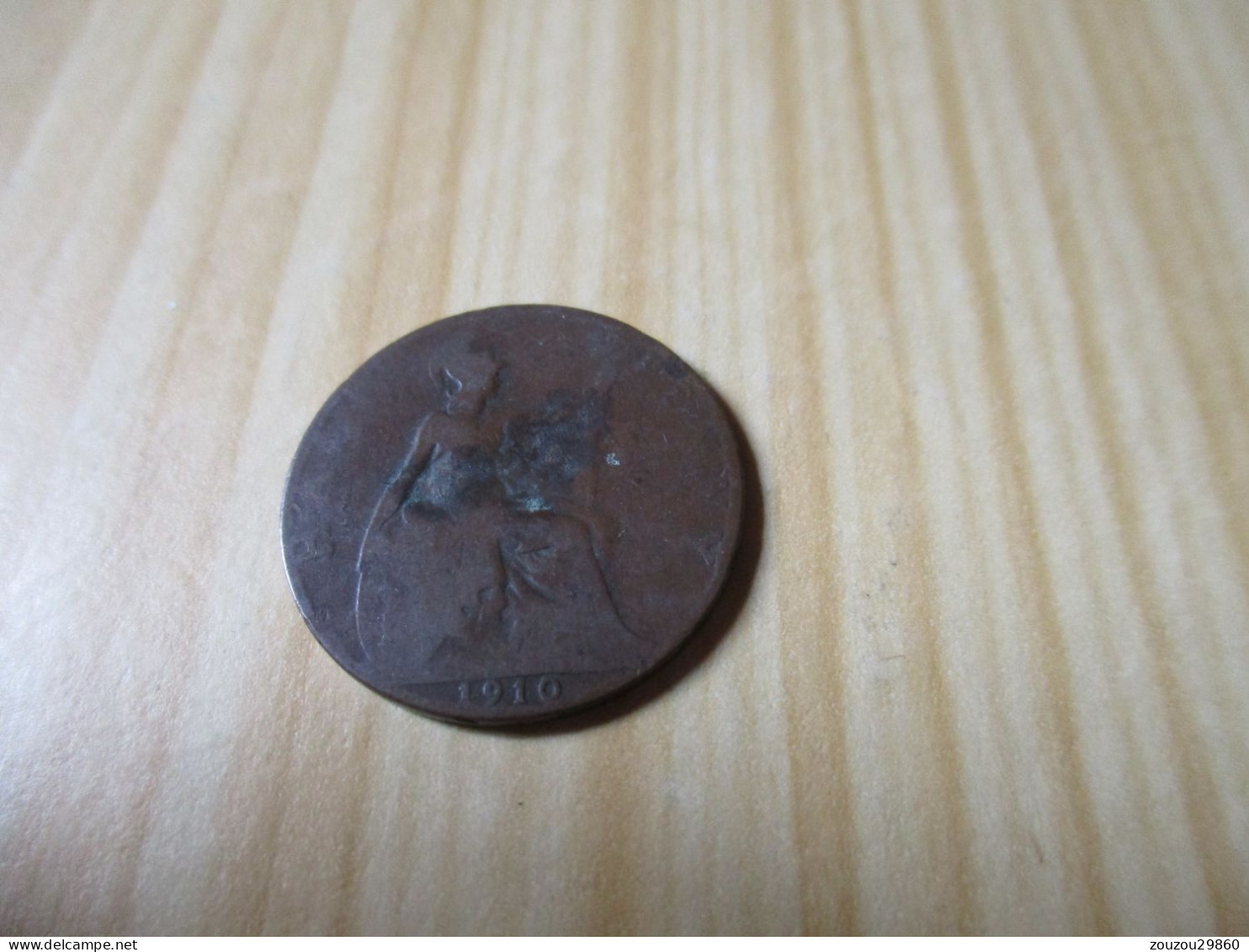 Grande-Bretagne - Half Penny Edouard VII 1910.N°1040. - C. 1/2 Penny