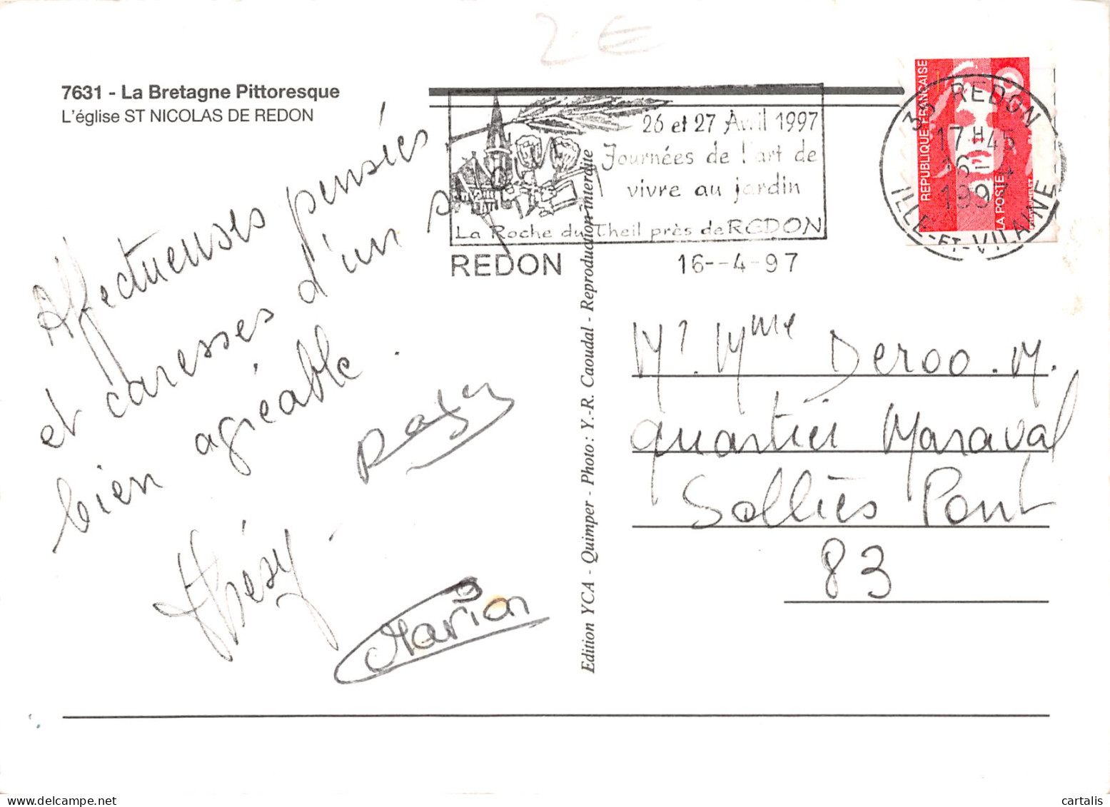44-SAINT NICOLAS DE REDON-N°3808-A/0243 - Other & Unclassified