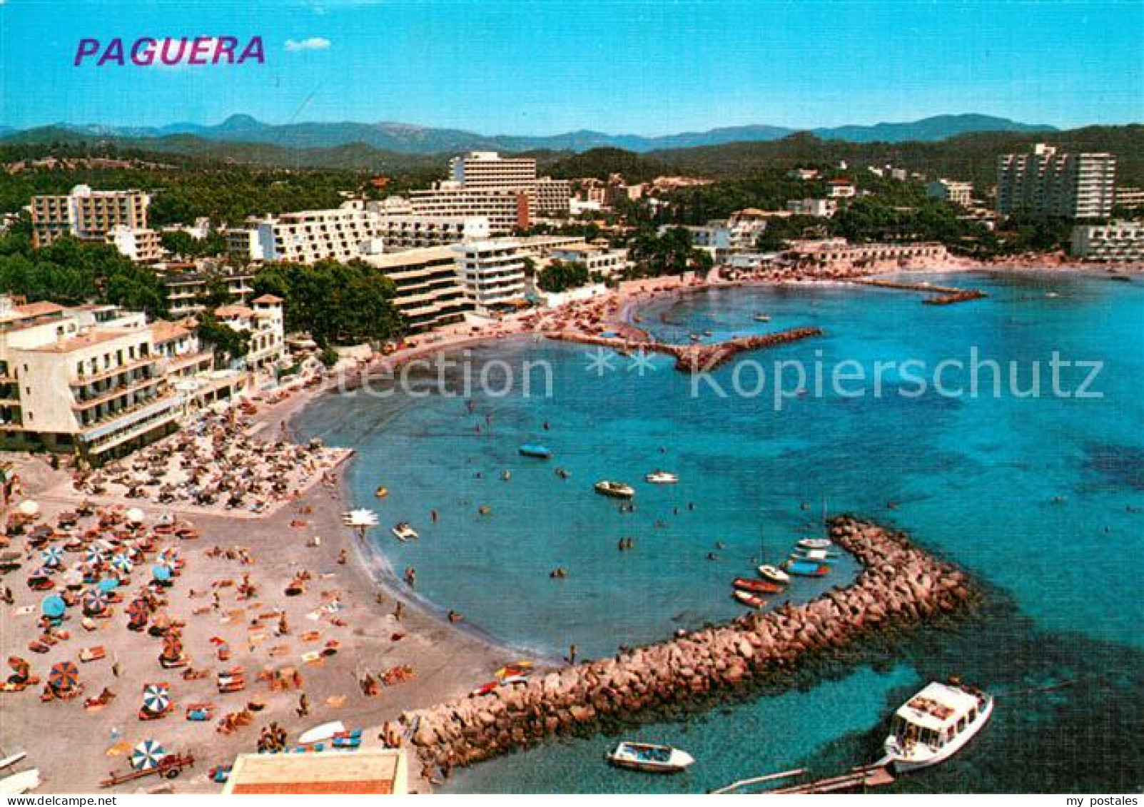 73030294 Paguera Mallorca Islas Baleares Playa De Paguera Fliegeraufnahme  - Other & Unclassified